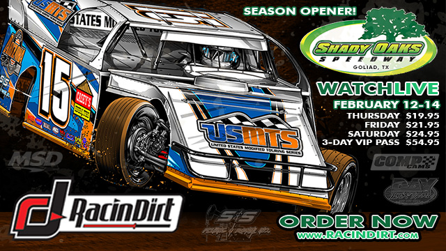 RacinDirt.com to carry live USMTS action from Shady Oaks Speedway