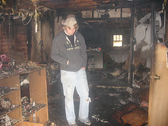 Hyde family home lost to fire 