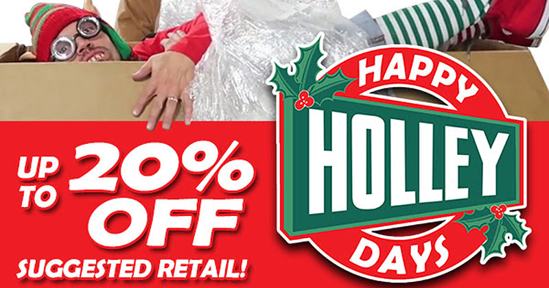 HolleyDays Prices & Cyber Monday Free Shipping