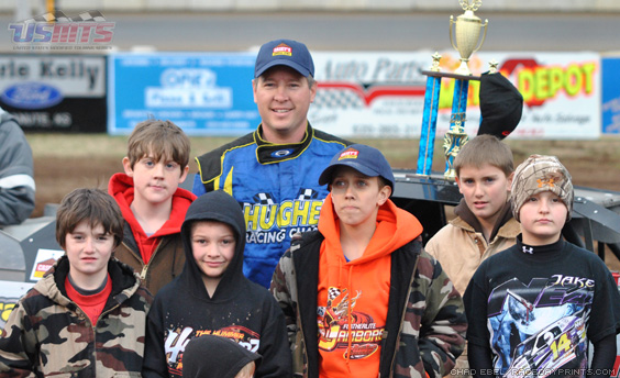 Flawless Hughes completes weekend sweep at Humboldt Speedway
