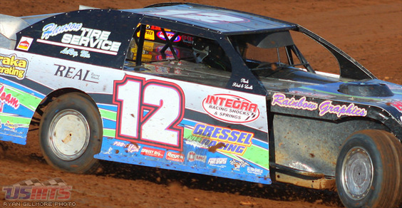 Flawless Hughes nets fifth USMTS Castle Rock Recruiting Southern Series feature win at Tri-State Speedway