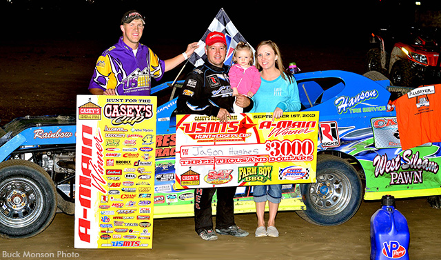 Hughes cashes in at Cresco; Seven points separate top three in Hunt for the USMTS Casey’s Cup