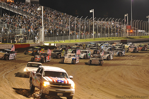 USMTS Modifieds join Lucas Oil Late Model Dirt Series at 2012 Silver ...