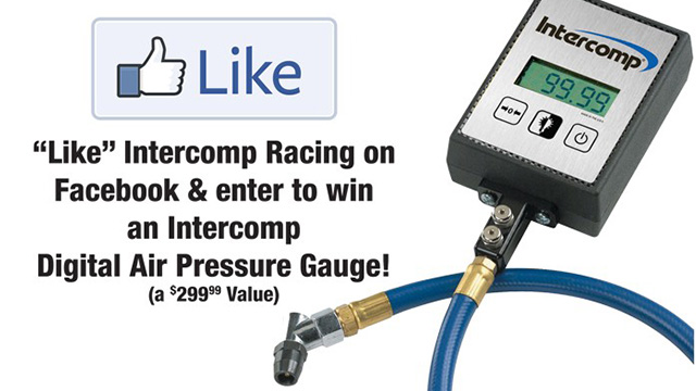 Win a free digital air pressure gauge from Intercomp