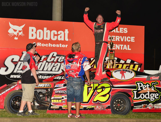 Jensen pockets $5,000, nabs first USMTS victory at Hanson Tire Service Summer Sizzler