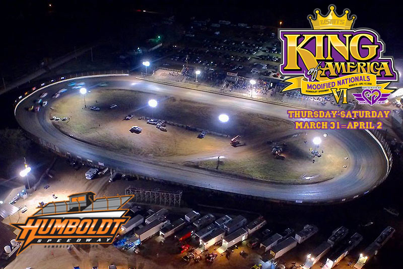 Humboldt Speedway warming up for King of America VI presented by Chix Gear