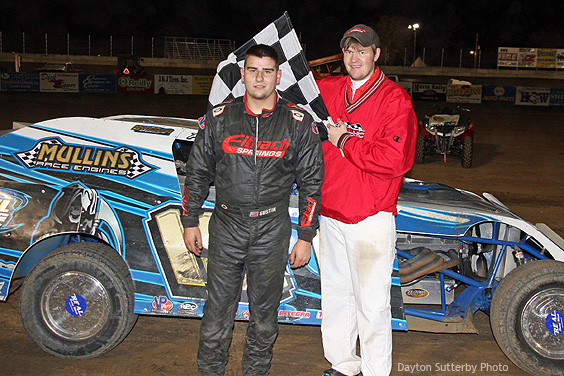 Gustin celebrates victory on Allen’s Automotive Qualifying Night at King of America Modified Nationals