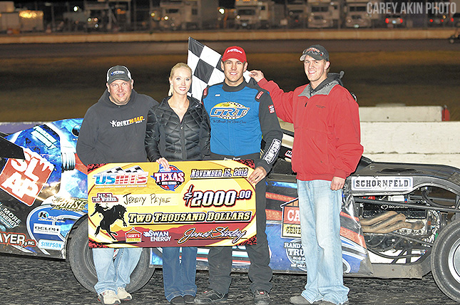 Payne gets redemption at Royal Purple Raceway