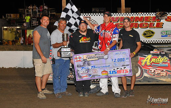 Phillips cruises to USMTS Casey’s Cup Series win at I-80 Speedway