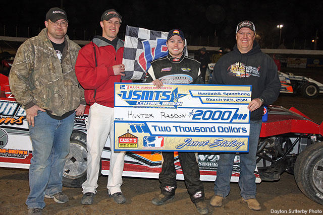 Rasdon rolls to first USMTS win in Spring Fling opener