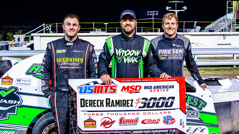 Salty Ramirez best in USMTS debut at Kansas State Fairgrounds