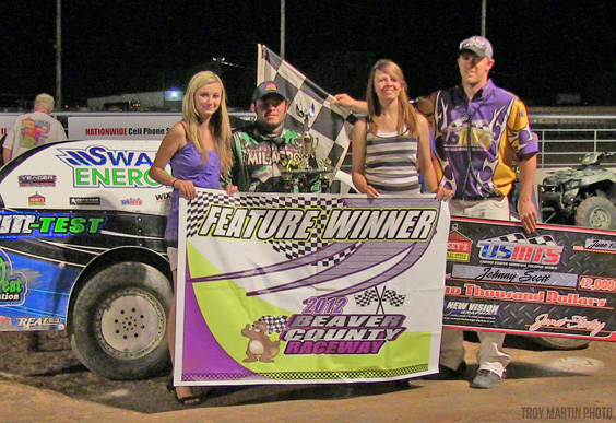 Scott takes top honors in USMTS debut at Beaver County Raceway