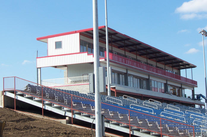 Construction continues at Lucas Oil Speedway 