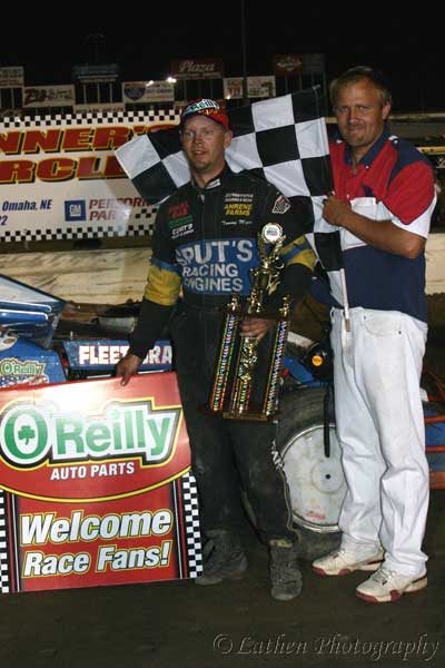 Myer back in OReilly USMTS victory lane at I-80 Speedway 