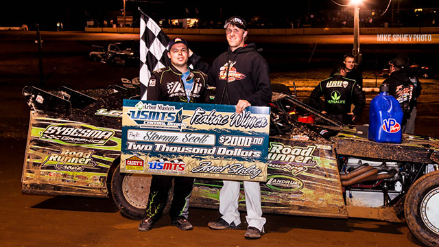 Twin win weekend as Stormy stops Johnny in USMTS action at West Siloam Speedway