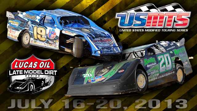 USMTS Modifieds, Lucas Oil Late Models team up for Summer Speedweek July 2013