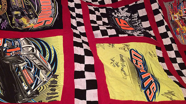 One-of-a-kind quilt to be auctioned at Featherlite Fall Jamboree to support fan’s fight