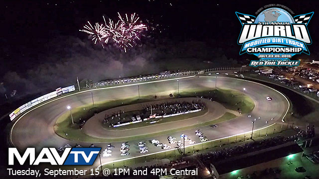 World Modified Dirt Track Championship airs today on MAVTV