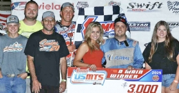 Sanders surges to victory at Creek County Speedway