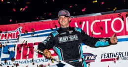 Sorensen thwarts Chisholm's challenge at Deer Creek Speedway