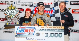 Solander soars to USMTS King of America Night 2 triumph at Lucas Oil Speedway